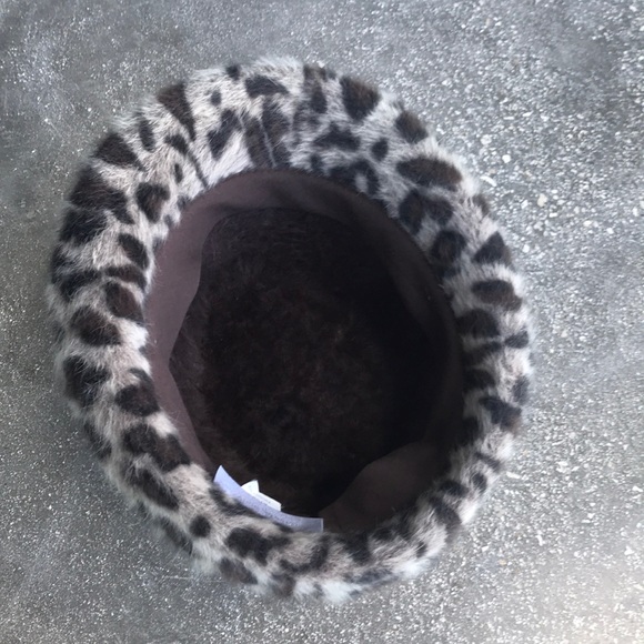 Animal Print Fuzzy Hat main image 5